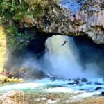 canyoning los mellizos Pucon